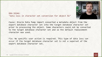 Oracle Data Pump and Character Set Migration - Part 2