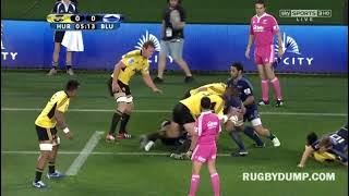 Ben Franks big hit on Jackson Willison