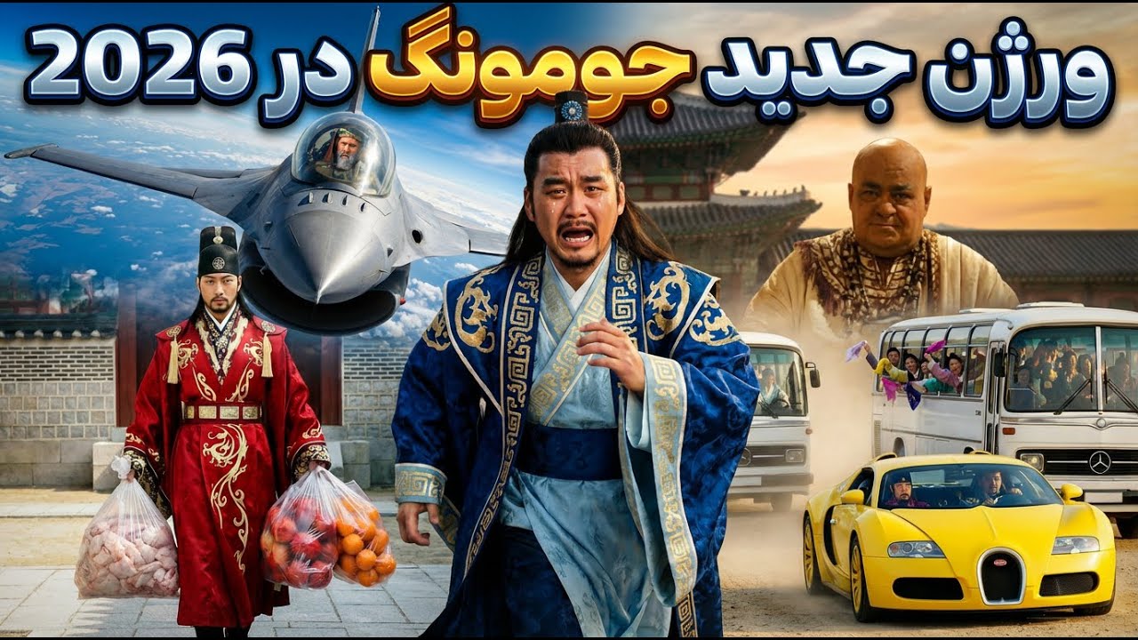 سریال مدرن جومونگ، با حضور مختار و خیانت کاهن معبد آمون به تسو🤣 ویدیو طنز