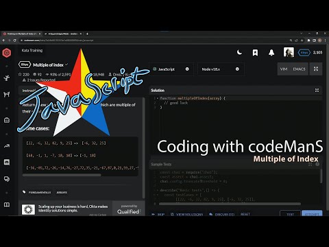 Learn JavaScript | Codewars 8 kyu  - Multiple Of Index