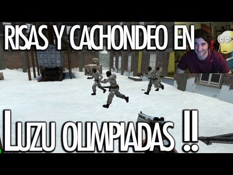 LUZU OLIMPIADAS!! Bonus CLIP GARRYS MOD con Vegetta, WillyRex, Sarinha y StaXx - [LuzuGames]