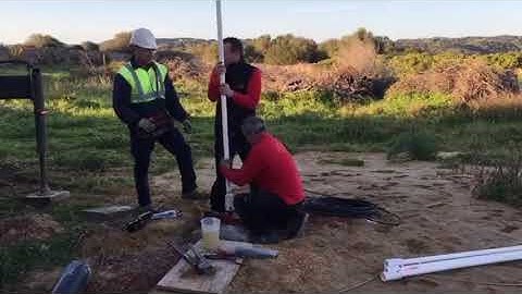 Instalación bomba en pozo con tuberías uPVC - Jaype Menorca