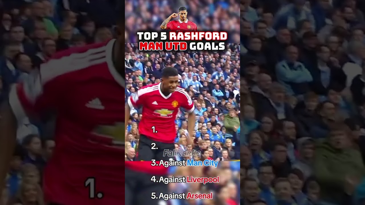Top 5 Rashford Man Utd goals