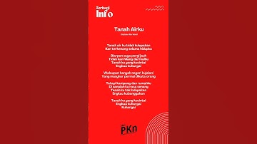 Thumbnail of Tanah Airku - ciptaan Bu Soed | Lagu Wajib Nasional