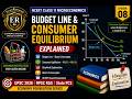 Budget Line & Consumer Equilibrium (Ordinal Approach) | UPSC 2026 | NCERT class 11