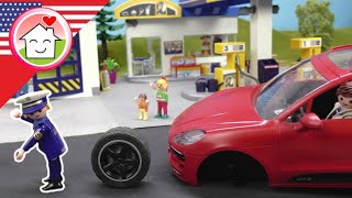 Playmobil Police English - Robbery at the Gas Station - The Hauser Family