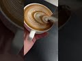 wing tulip latte art #latteart #coffee #coffeelatteart #coffee #goviral
