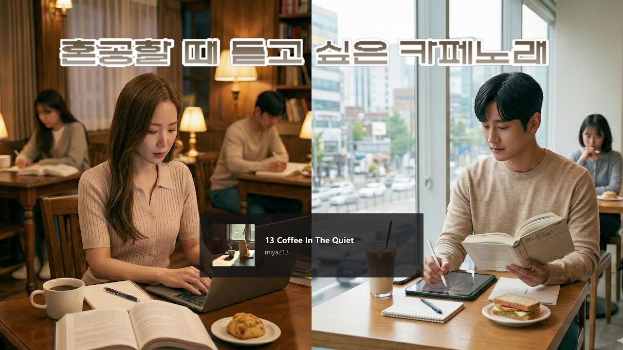 혼공할 때 듣고싶은 카페노래 #백색소음 #소프트팝 #어쿠스틱 #편안한팝 #집중