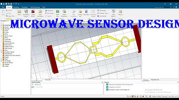 chemical liquids based microwave sensor design in cst,bio inspored sensor design in cst,