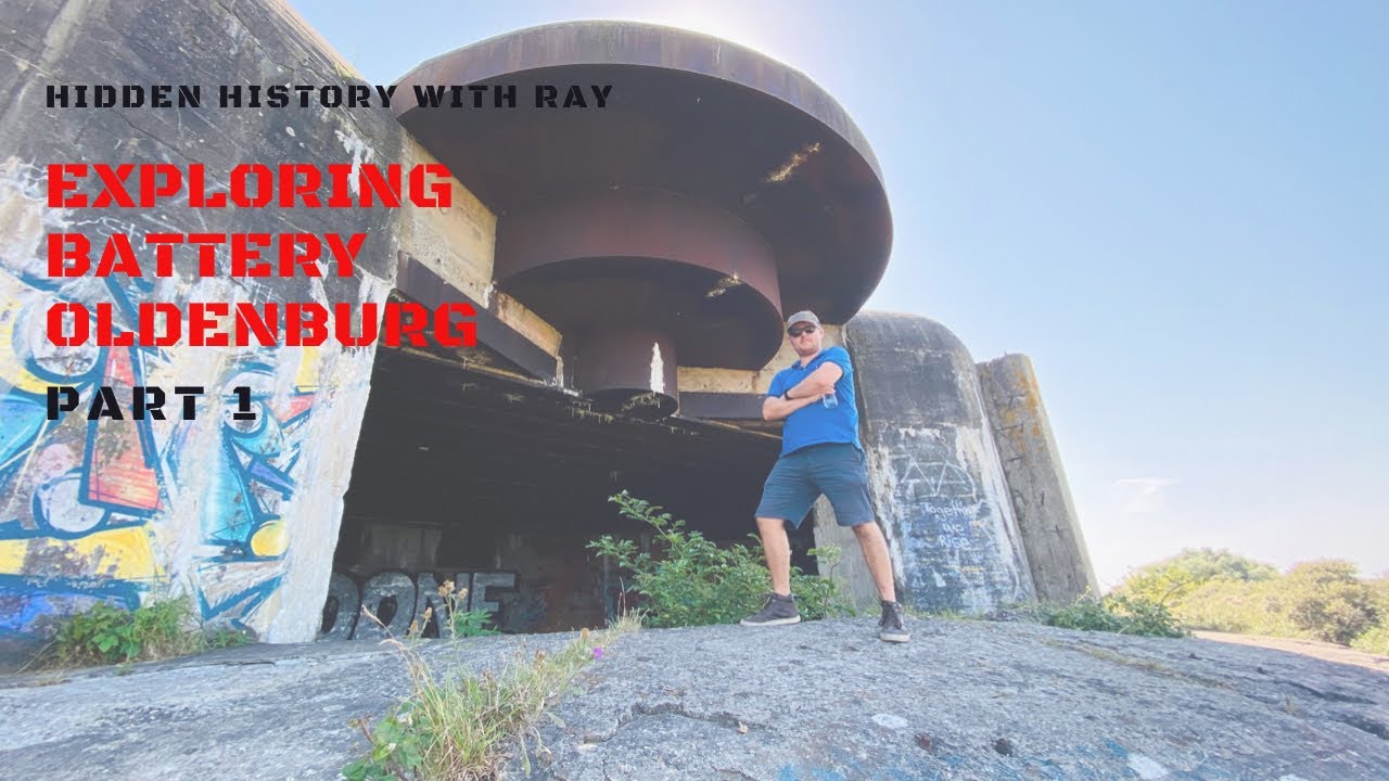 Exploring Battery Oldenburg in France part 1bunkers ww2 urbex 