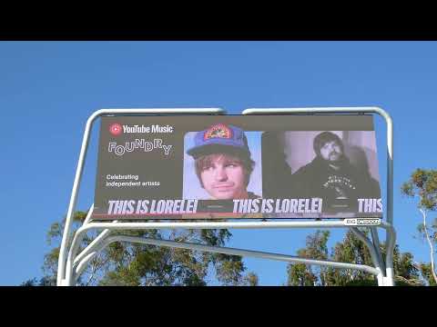 Foundry Gabriel Jacoby This is Lorelei Underscores YouTube Billboard Sunset Blvd LA CA Sept 18, 2026