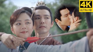 The prince uses archery as an excuse，to kiss Cinderella！