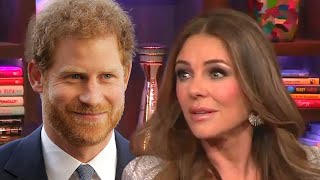 Elizabeth Hurley Reacts to Theory She Took Prince Harry's Virginity