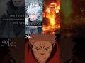Let's save the world" vs ME: 😈 #AnimeFunny #jujutsukaisen #sukuna