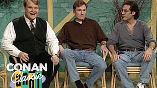 Conan & Max Weinberg Go On Andy's Daytime Talk Show | Late Night with Conan O’Brien