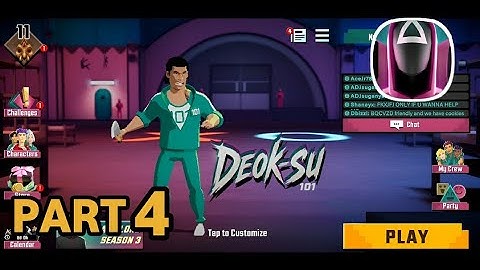 Difficult Gameplay - Squid Game Unleashed |Gameplay Walkthrough Part 4| TickerX 