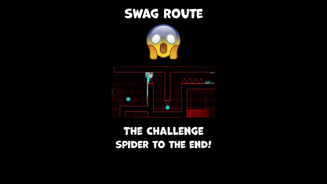 Geometry Dash The Challenge Swag Route Shorts