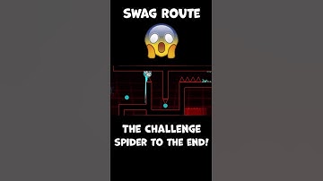 Thumbnail of Geometry Dash: The Challenge swag route #shorts