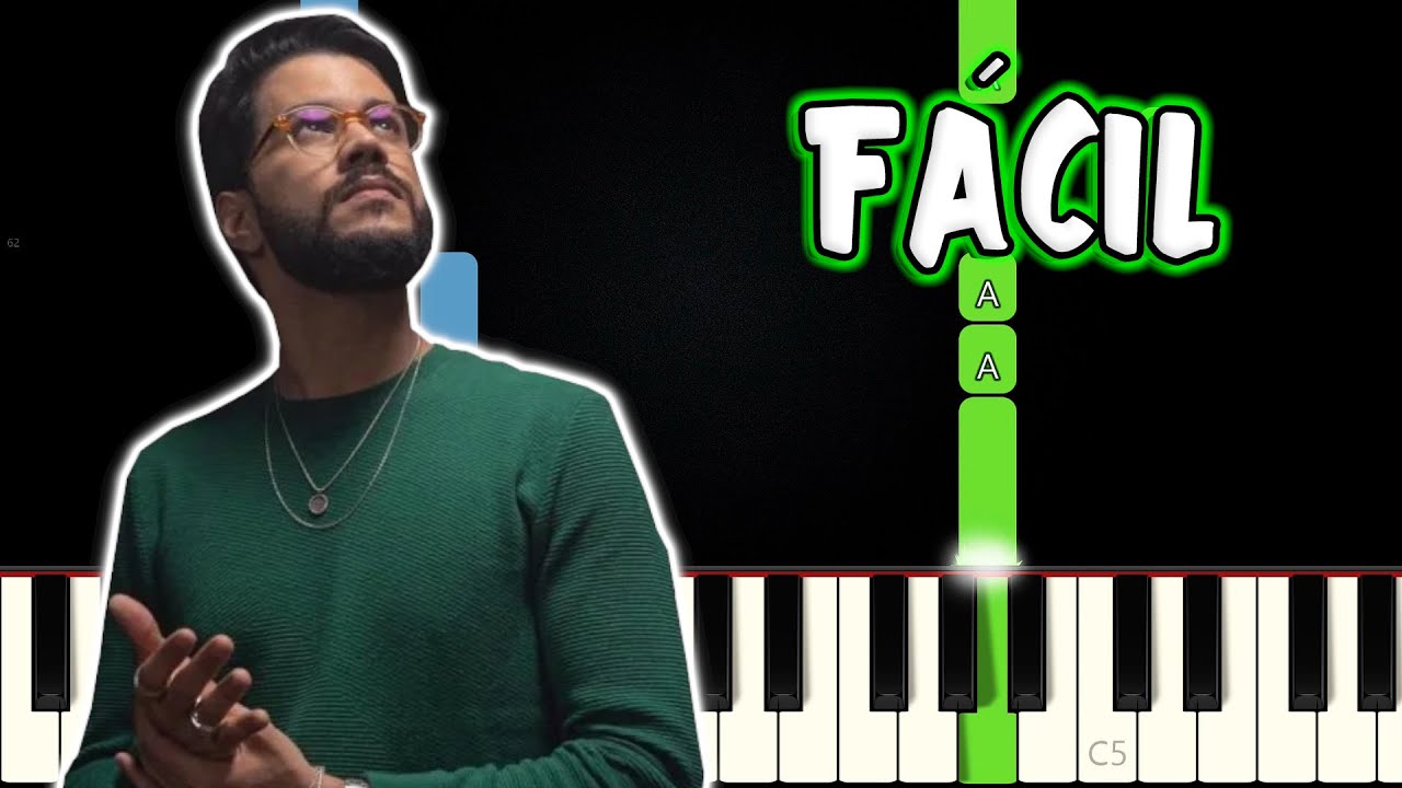 Santo Pra Sempre - Gabriel Guedes | VERSÃO FÁCIL | Piano e Teclado Tutorial
