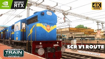 CRAZY REALISM! SCR V1 Indian Route | Hyderabad to Warangal Run | TSC 2025 #trainsimulatorclassic