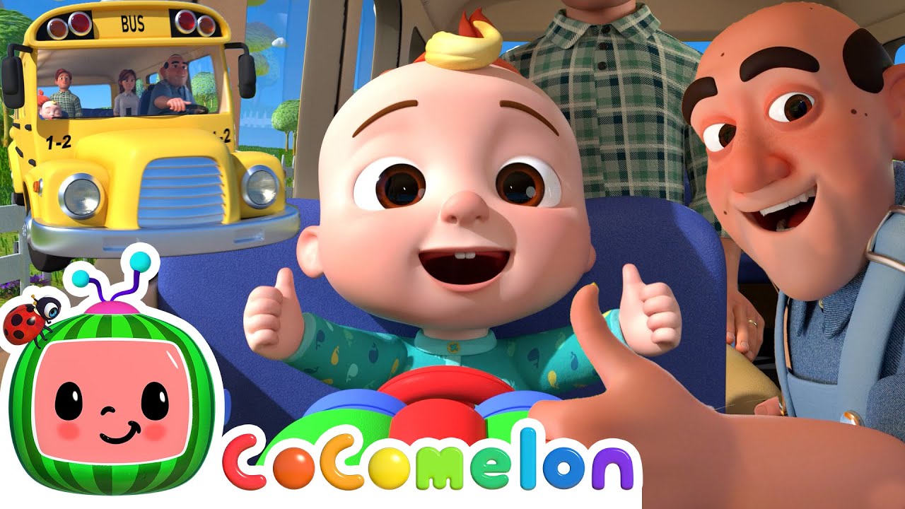 ⁣Wheels on the Bus - @CoComelon  | Kids Song | Yellow Bus | CoComelon