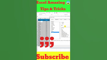 Excel Hidden tricks 😮 Excel Amazing Tips & Tricks #exceltips #tricks #shorts_ Excel job interview
