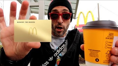 McDonald's GOLD Card - WIN! FREE! McDonald's For Life / Holiday Merch - How To Win & Holiday Pie