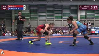 Round 3 WW - 55 kg: C. GUERIN (USA) v. L. LOPES GONCAL (BRA) screenshot 5