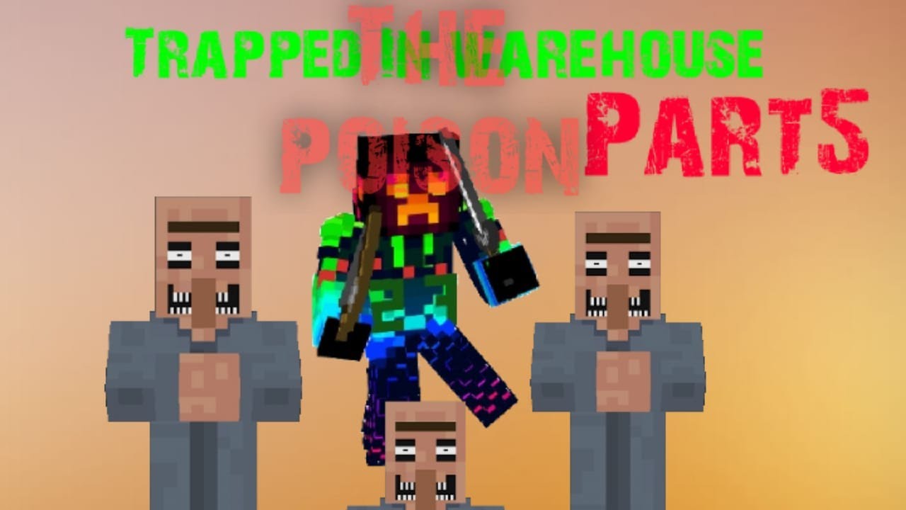 Trapped in a warehouse ? | Minecraft Poison horror map part5. - YouTube