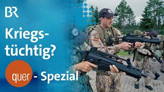 Einblick in das „quer-spezial: Gesichert! Wie kriegstüchtig wollen wir sein?"