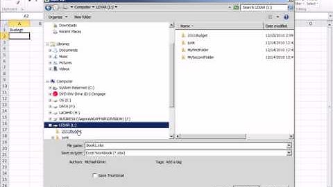 Office 2010 Class #02: Using Windows Explorer For File Management