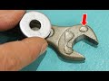 Just put steel washer with glue on the wrench and you will be amazed