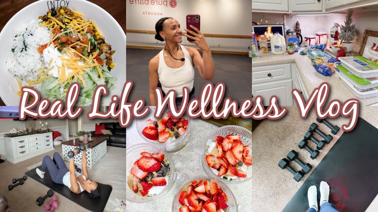 Реалистичный велнес-блог | Силовые тренировки, покупки в Aldi и приготовление высокобелкового ужи...