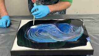 Ring Pour Swipe~Cell Activator~Acrylic Paint Pouring~Fluid Art~Fluid Art Experience~283 by Studio 15 Acrylics  2,469 views 2 weeks ago 21 minutes