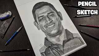 Jithendran Subburaj  MS Dhoni  Fan Art