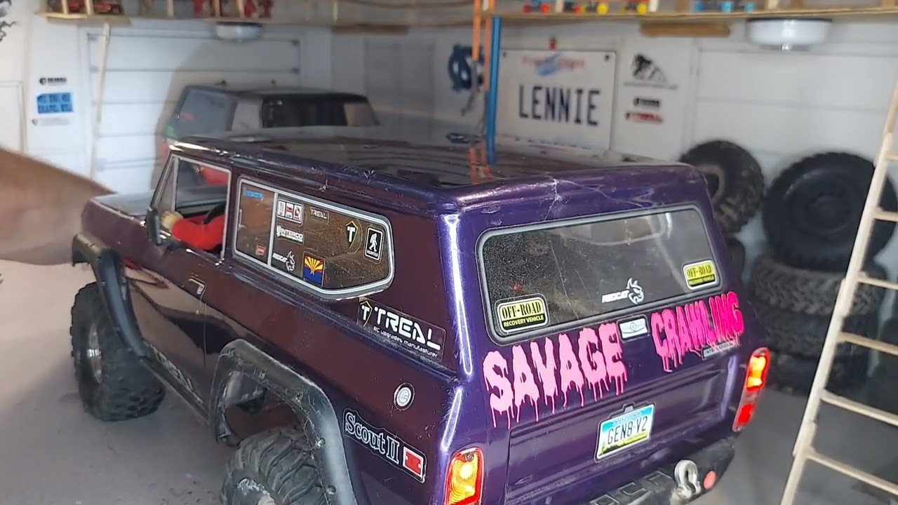 Redcat gen8 with 27t HH trailmaster & stock esc test for a Facebook friends