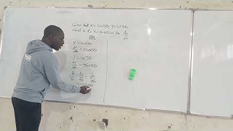 MTH 102 Exam - Differentiation