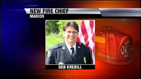 Deb Krebill Marion's New Fire Chief