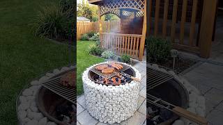 Diy Fire Pit From Stones Backyard Transformation In Minutes