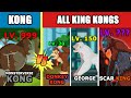 Kong monsterverse vs all kong level challenge rampage  kaiju animation