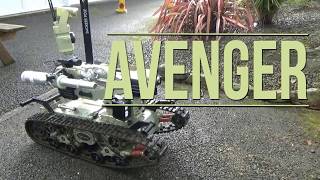 Avenger EOD Bomb Disposal Robot Capabilities Preview