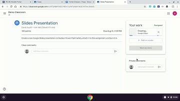 Google Classroom - How to Create a New Document for a Google Classroom Assignment
