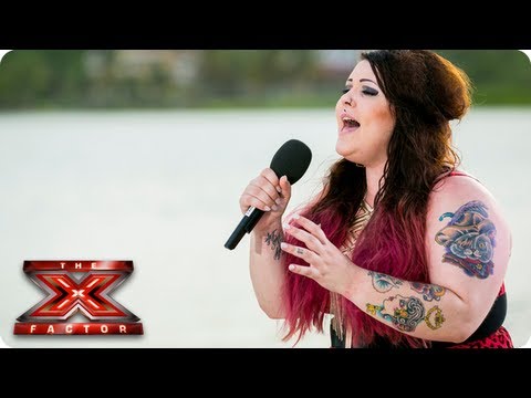 Jade Richards sings Hope by Christina Aguilera -- Judges Houses -- The X Factor 2013