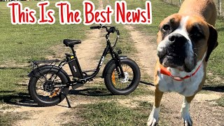 EX6 Step-thru Fat Tire ride video 4