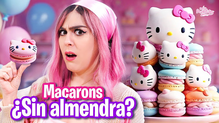 Puse a prueba la receta VIRAL de macarons sin almendra😨 *resultados sorprendentes*