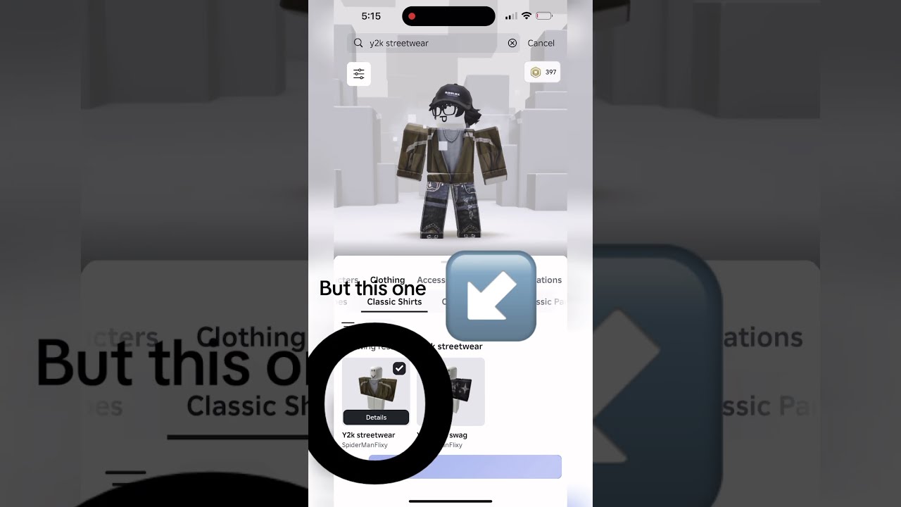 Cheap 10robux Y2K Street Outfit For Roblox Please Buy It Would Mean Alot To Me Fyp Y2k