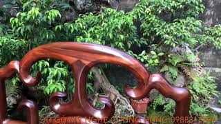 Ghế Móc Mỏ gỗ Gụ Ta Quảng Bình mộng thủng @ Đồ Gỗ Mỹ Nghệ Cường Hồng @ Thị Trấn Phùng @lh 0988313696