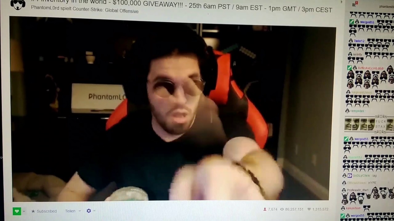 PHANTOML0RD last LiveStream!