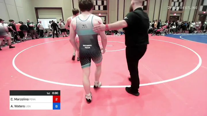 182 Lbs Final - Caleb Marzolino, Pennsylvania Vs A...