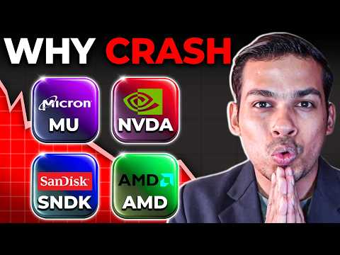 Video preview for Why AI Stocks Suddenly Crashed Today Micron Nvidia Sandisk AMD ($MU $NVDA $SNDK $AMD)